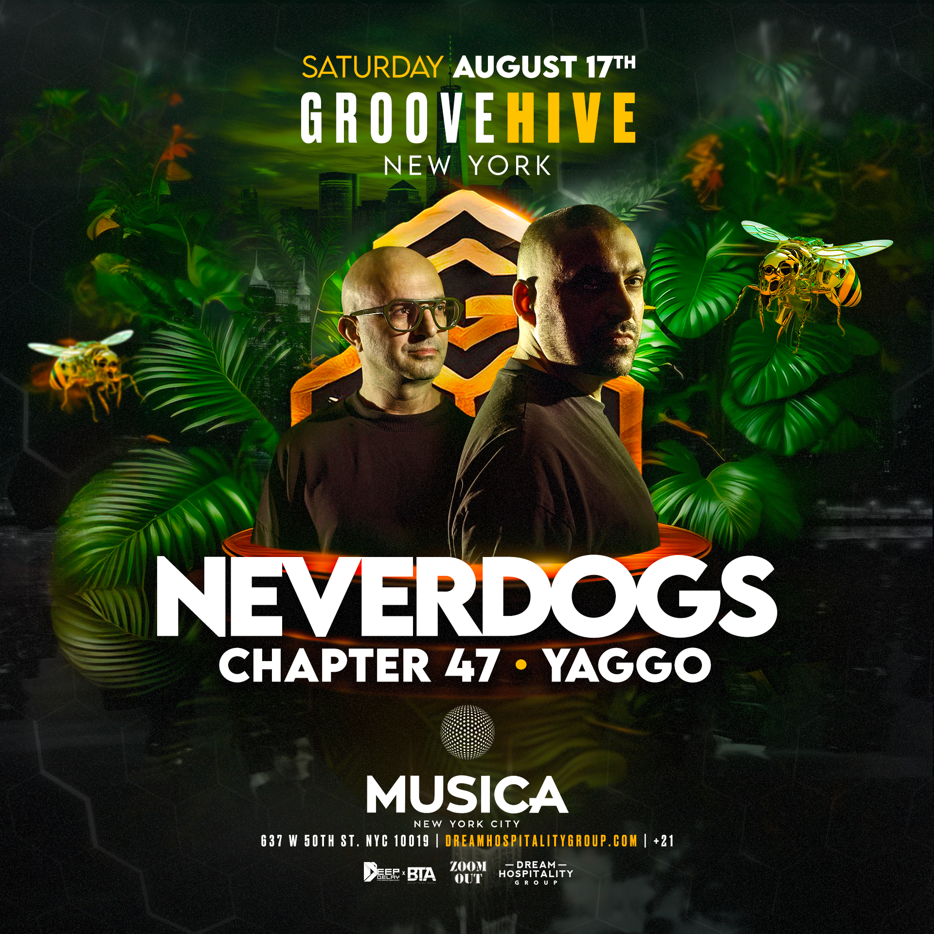 Groove Hive w/ Neverdogs