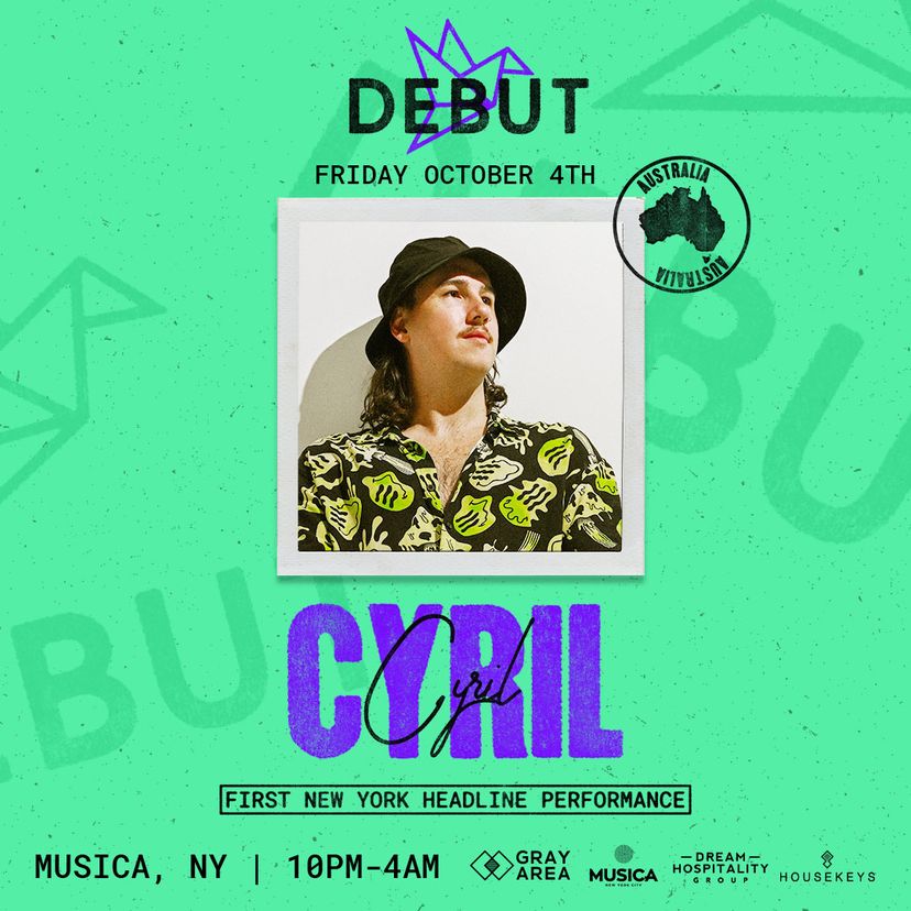 CYRIL [First NY Headline Show]